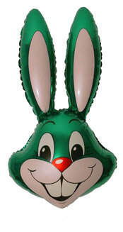 И Заяц (зелёный) / Rabbit 35"/89*58 см