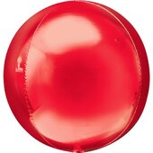А 3D СФЕРА Б/РИС 16" Металлик Red