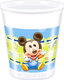 Pc 200мл Стаканы пластиковые "Малыш Микки" / Baby Mickey 8шт