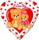 И 18 Сердце Влюблённые медвежата / Love sweet Bear 201667