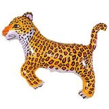 И Леопард (чёрный) / Leopard 36"/76*91 см