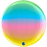 Г 3D СФЕРА 18" Радужный, Градиент