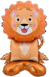 К Шар 3D (22''/56 см) Фигура на подставке, Лев