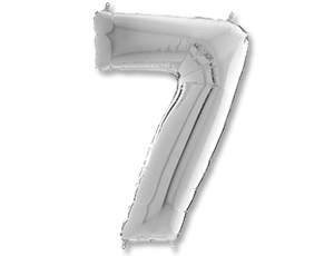 Г ЦИФРА 7  26" Silver