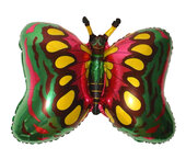 И Бабочка (зелёная) / Butterfly 35&amp;quot;/58*89 см