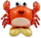 К Шар 3D (20''/51 см) Фигура на подставке, Краб