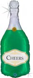 Г ФИГУРА 36"/91 см Бутылка Шампанское, Голография