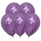 S 12"Зеркальные шары Рефлекс Фиолетовый / Reflex Violet / 12 шт. /