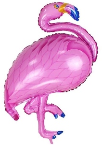 F Фламинго, Розовый 46''/117 см