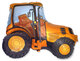 И Трактор (оранжевый) / Tractor 37&quot;/74*94 см