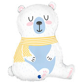 Г ФИГУРА 34"/85 см Полярный мишка / Polar Bear