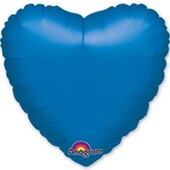 A 18 Сердце Металлик Blue