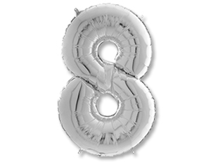 Г ЦИФРА 8  26" Silver