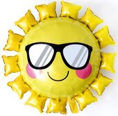 F Солнце в солнечных очках, Желтый 31''/79 см