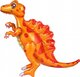 К ХОД Динозавр Спинозавр, Оранжевый 30''/76 см