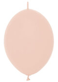 S Линколун  Пастель  12" Персик / Peach