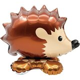 К Шар 3D (18''/46 см) Фигура на подставке, Лесной Ежик