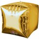 А 3D КУБ 15" Б/РИС Металлик Gold