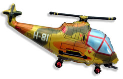И Вертолёт (военный) / Helicopter 38"/56*97 см