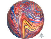 А 3D СФЕРА Б/РИС 16" Мрамор Colorful