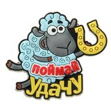 магнит символ года "Поймай удачу", 6х5,2 см 230856