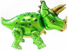 К ХОД Динозавр Трицератопс, Зеленый 36''/91 см