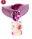 Карнавальная маска "Хозяйка Карибского моря", розовая