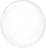 Сфера (22''/56 см), Deco Bubble, Прозрачный, Кристалл