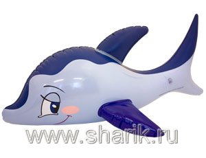 Игрушка надувная Дельфин 69см