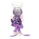 Свеча гелевая "Розочка" фиолетовая 6,5 х 6,5 х 18,5 см 899650