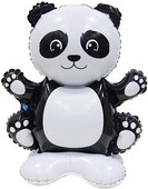 К Шар 3D (18''/46 см) Фигура на подставке, Панда