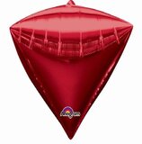 А 3D АЛМАЗ Б/РИС 17" Металлик Red