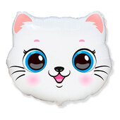 И Кошечка, голова Фигура / Cat Head  22"/51*55 см