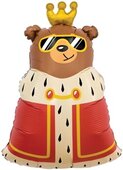 Ag Фигура Король дня, 31"/79 см