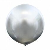 Т 36"Метал Зеркальные шары, Серебро / Mirror Silver / 1 шт. /