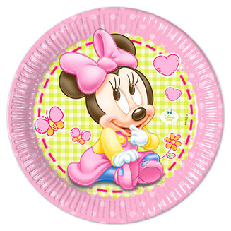 Pc 23см Тарелки "Малышка Минни" / Baby Minnie 8шт