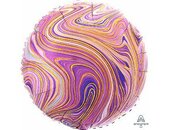 A 18 Круг Мрамор Purple
