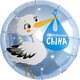 Ag 18 Круг С Рождением Сына  (аист)