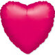 A 18 Сердце Металлик Fuchsia