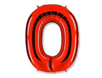 Г ЦИФРА 0 40" Red