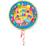 И 18 Круг Сладости С Днем Рождения / RD Sweets Happy Birthday BRAVO 	411562