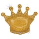 B 36"/90 см Корона золотая Голография / Glittering Crown Gold