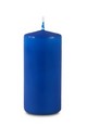 свеча пеньковая 40х90 синяя