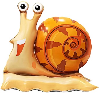 К Шар 3D (19''/48 см) Фигура на подставке, Улитка