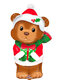 А 14 М/ФИГУРА Новогодний мишка / Christmas Bear A30