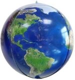 F 3D СФЕРА 24''/61 см Планета Земля