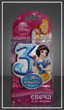 свеча-цифра для торта 3 Disney "Принцесса Белоснежка"