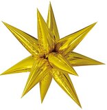 F 3D ЗВЕЗДА 26"/66 см Составная, Золото