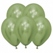 S 12&amp;quot;Зеркальные шары Рефлекс Лайм / Reflex Lime Green / 12 шт. /