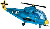 И Вертолёт (синий) / Helicopter 38&amp;quot;/56*97 см